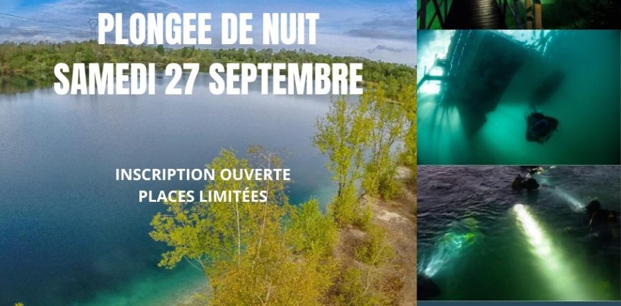 Plongée de nuit du 27 septembre