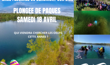 Plongée de Pâques le 18 avril